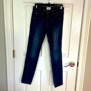Hudson flap pocket jeans.